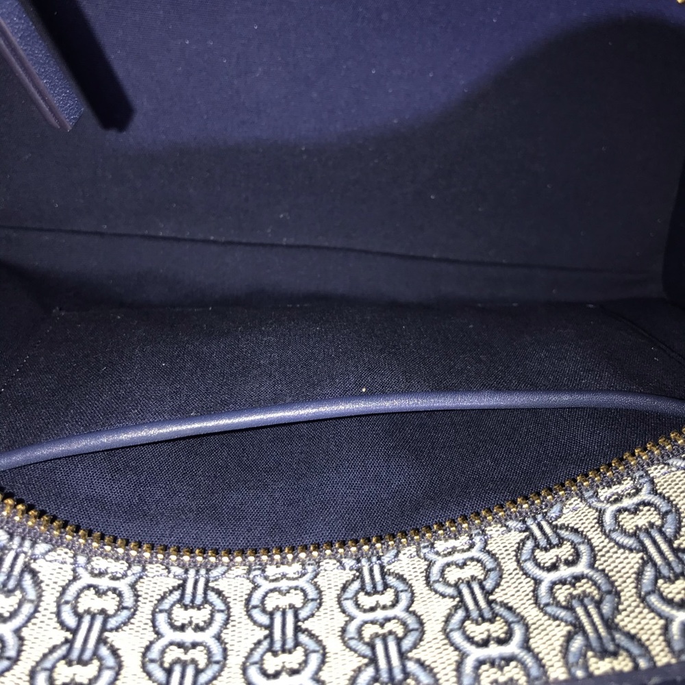 🥳HP🥳NWT Tory Burch Gemini Link Snakeskin Satchel - Picture 7 of 12